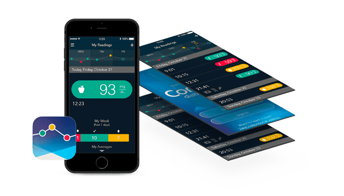 Contour Plus Elite works with the Contour Diabetes App